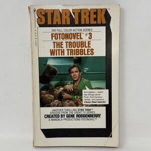 Star Trek Fotonovel #3 The Trouble With Troubles - Gene Roddenberry 1977